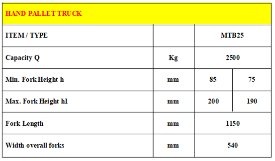 MTB With Hand Brake Description